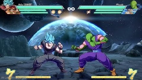 DB FighterZ Bardock sparking loop 143 hits ft Yamcha & SSGSS Goku assist.