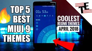 TOP 5 BEST MIUI 9 Themes For Redmi 4, Note 4 and Note 5 Pro (2018) | TechEver screenshot 1