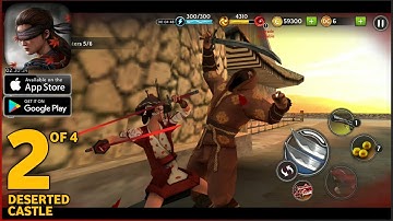 Ninja Ryuko - Shadow Ninja Game Deserted Castle Walkthrough (Android, ios) - Part 2