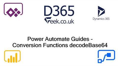 Power Automate Expressions How To: decodeBase64