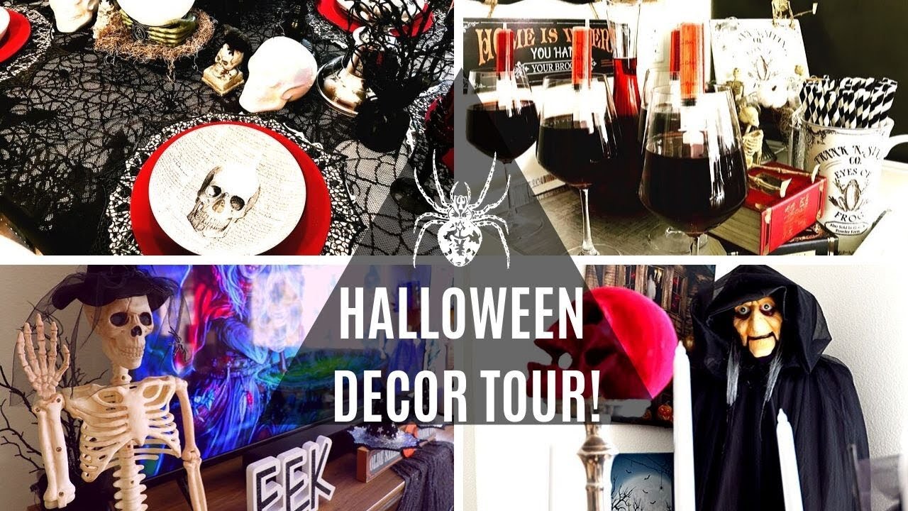 HALLOWEEN HOME DECOR TOUR | SPOOKY WITCH THEME!!