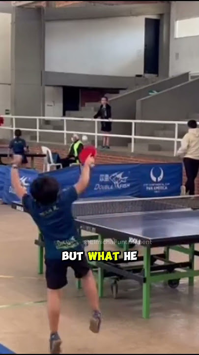 Never Celebrate Too Early‼️😱 #shorts #sports #pingpong