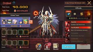 Ordeal Forbidden Faith Stage 1 - 5 July 2026 克魯賽德戰記  크루세이더퀘스트 Crusaders Quest