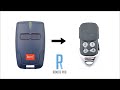 How to codeprogram a bft aftermarket remote to motor