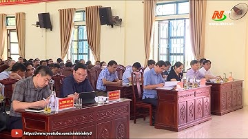 Đại biểu HĐND tỉnh tiếp xúc cử tri huyện Nho Quan