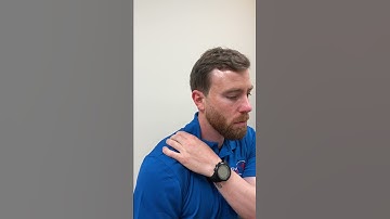 Upper trapezius self massage