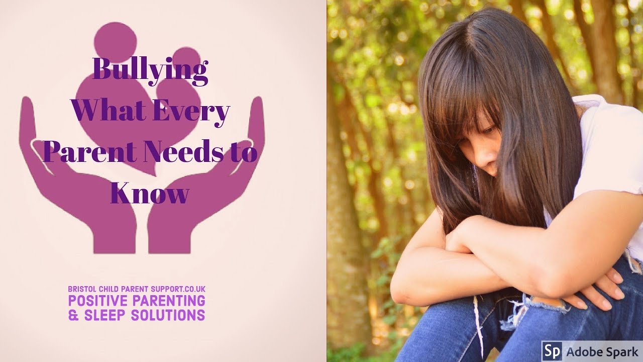 What every parent needs to know about bullying - YouTube