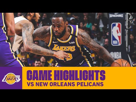 HIGHLIGHTS | LeBron James (34 pts, 13 ast, 12 reb) vs. New Orleans Pelicans
