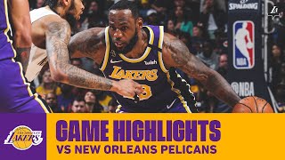 HIGHLIGHTS | LeBron James (34 pts, 13 ast, 12 reb) vs. New Orleans Pelicans