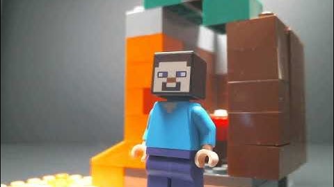 Lego Minecraft Herobrine Stop Motion Animation