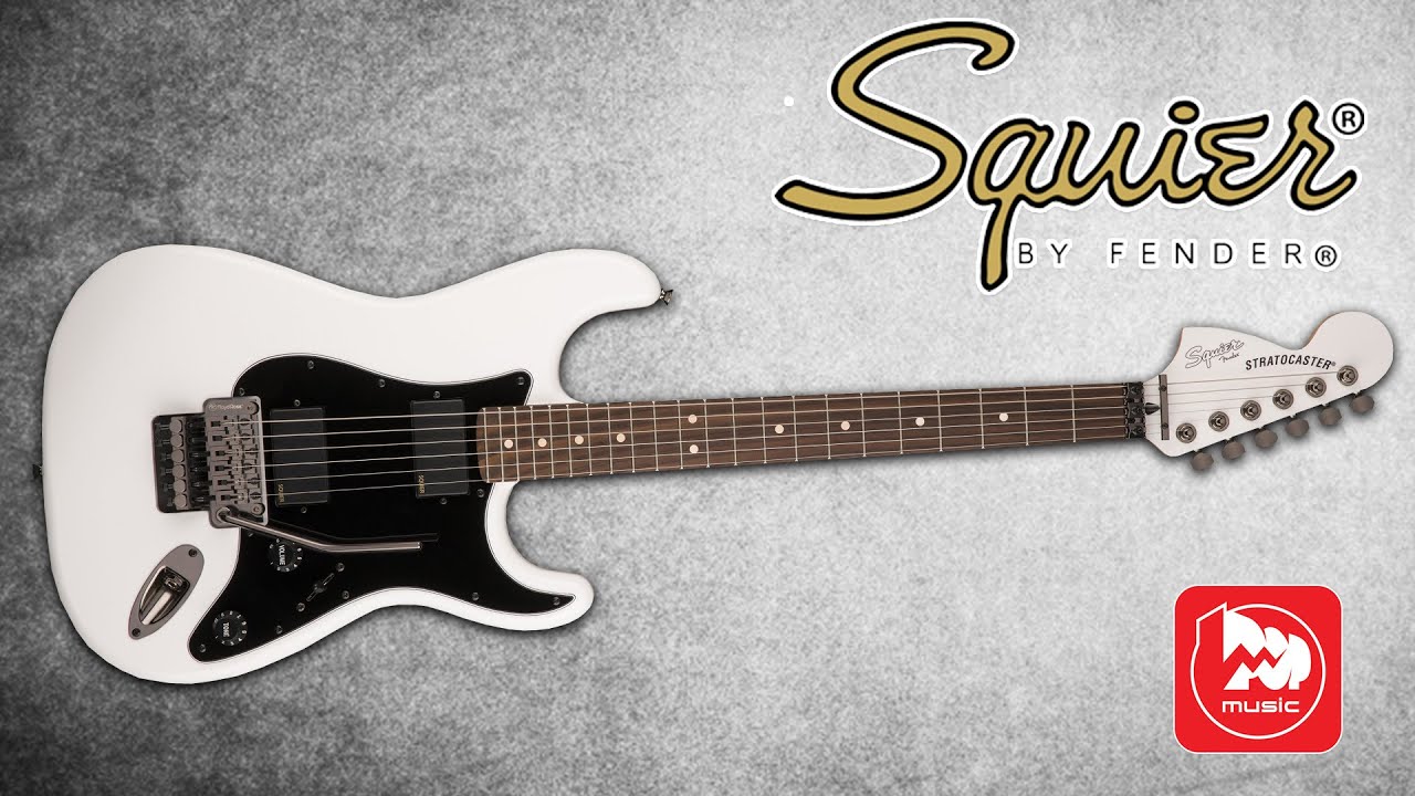 FENDER SQUIER SQ CONT STRAT 2H RVS Современный стратокастер - YouTube