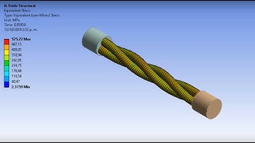 Elementos finitos | Ansys Workbench | Tutorial 19