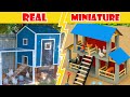From REAL to MINIATURE in 100 Hours – 2-Storey Livestock Shed Build | Fun Science Project