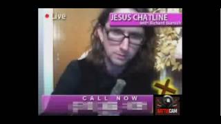 More random battlecammers call the Jesus Chatline Lost Footage
Check out the Jesus Chatline twitter handle: https://twitter.com/jesus_chatline
Jesus Chatline instagram: https://www.instagram.com/jesus_chatline_/
Richard Burnishs Twitter: https://twitter.com/richardoburnish
Jesus Chatline reddit community: https://www.reddit.com/r/Jesus_Chatline/
Please subscribe, like, share, comment and show your friends for more Neon Bible videos! The Kings taking back the throne. Hope, Love, Inspiration. Let Richard Burnish show you the way. Host of Jesus Chatline and author of the Neon Bible, Richards goal is to rid the internet of filth. For stories, inspiration, song, and your phonecalls. Join us on our crusade. Richard Burnish. The Kings taking back the throne. God came to Richard and Steven with a dream of a new house of worship. A dream devoted to the one true word the Neon Bible thus began their leap of faith. Through the generous donations of our disciples Richard and Steven have purchased holy grounds where the church of the Neon Bible will stand. Brick by brick they will venture into erecting the greatest man made structure that man has ever seen. After visiting the grandest churches in the world for inspiration, Richard has taken Gods dream to a new level.
Jesus Chatline was a live-streamed webcast series hosted by Richard Burnish and Steven Chilton, who promoted a fictional branch of Christianity called “The Church of the Neon Bible as a satire of American televangelist public access shows, that ran from 2011 to 2012. The show was known for being inundated with prank phone calls from users on 4chan’s /b/ board. Online History Jesus Chatline was first live-streamed in May 2011. On June 12th, FacePunch Forums member shaunr posted several YouTube uploads of the show. On June 30th, the special episode titled “Funeral Edition” was webcast, in which Burnish hosts a mock memorial service for Chilton as he is shown laying dead on a sofa. On January 28th, 2012, an episode titled “Hard Issues with Carl Ghomeshi” was live-streamed, in which the hosts mimic a cable news program and discuss issues like freedom of speech. On May 20th, 2012, the “Racial Harmony Edition” of Jesus Chatline was webcast, in which Burnish and Chilton discuss racial stereotypes. In July, the show was discontinued. On July 18th, 2012, a Facebook page titled “Jesus Chatline” was launched. Prank Calls On May 21st, 2011, YouTuber cooljunkproductions uploaded a video featuring prank highlights from the show (shown below). In the next four years, the video accumulated more than 110,000 views and 380 comments. The same day, the video was submitted to the /r/atheism subreddit, where the top comment pointed out that the 4chan users were pranking a satirical show. On May 12th, 2012, Redditor faceplanted submitted a montage of 4chan’s Jesus Chatline prank calls to the /r/videos subreddit, where it garnered upwards of 1,300 votes prior to being archived. On the following day, YouTuber BBQ Ball uploaded a montage of Jesus Chatline prank calls. In the first three years, the video gained over 183,000 views and 1,600 comments. Rumbled Feathers
Following the finale of Jesus Chatline, Chilton launched the solo show Rumbled Feathers on the streaming site Justin.tv. Like Jesus Chatline, the show was frequently pranked by 4chan users. Characters Major Richard Burnish is the main pastor of Jesus Chatline and author of the “Neon Bible.” Burnish was raised in Seton’s Creek, Alabama and later joined Chilton to become preachers on the show. Steven Chilton is the co-host of the Jesus Chatline. Little is known about his history prior to the show. Chad is the imaginary producer of the show, who is blamed for calls going on too long and any technical difficulties that occur. Minor Leeroy Sinclair, or Deryl Nippernuck, is a native American who frequently calls in to criticize the hosts and beg for royalties. Randal Baby Stevens is a frequent caller who often discusses the topic of homosexuality. Neil Legstrong is a deep sea biologist who was nearly killed after a chat member asked him to do a barrel roll which destroyed his FAP suit (Futuristic Aqua Protection). After this, the chatline held a fundraiser to buy him a new suit. Priest Hans Peter Schlanslucher was a “friend of Pope Benedict” and an employee at the Vatican’s media department. Ron Paulson was a “beef rancher” located in Cherry County, Nebraska. Ron was a good friend of Paco Cortez, a friend of the church. Later, Ron Paulson received his own special edition on the Jesus Chatline. One-Offs Carl Ghomeshi was the host of a show known as “hard issues”, a spinoff special episode of the Jesus Chatline. Nothing is known about him. Johnny Rock is a famous shock comic, also found on the same episode as Carl Ghomeshi. He is known for having many protestors outside his comedy venues. Haulin’ Ass Haulin’ Ass is a miniseries hosted by Steven Chilton, known by his alias of “T. Ruckin”. Haulin’ Ass has also received some major prank calls. More random battlecammers call the Jesus Chatline Lost Footage