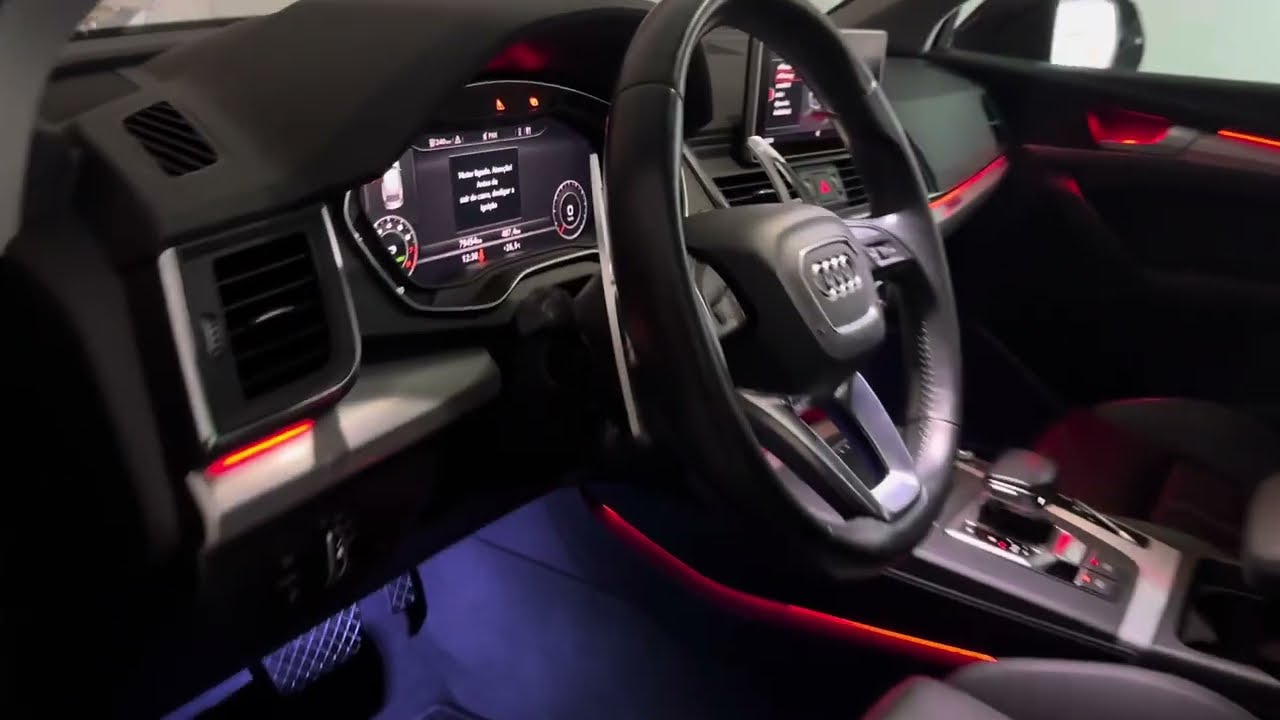 Audi Q5 Iluminação Ambiente Multicolor LED RGB - ArtsomAuto