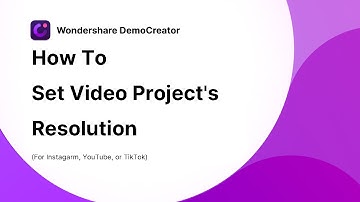 How to Change Video Size | Wondershare DemoCreator Tutorial