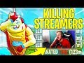 TOXIC STREAMERS.. (Killing Twitch Streamers with Reactions) 😂