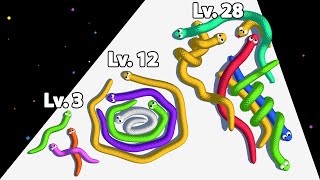 TANGLED SNAKES - Colorful ASMR Gameplay screenshot 5