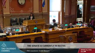 Colorado Senate 2025 Legislative Day 017