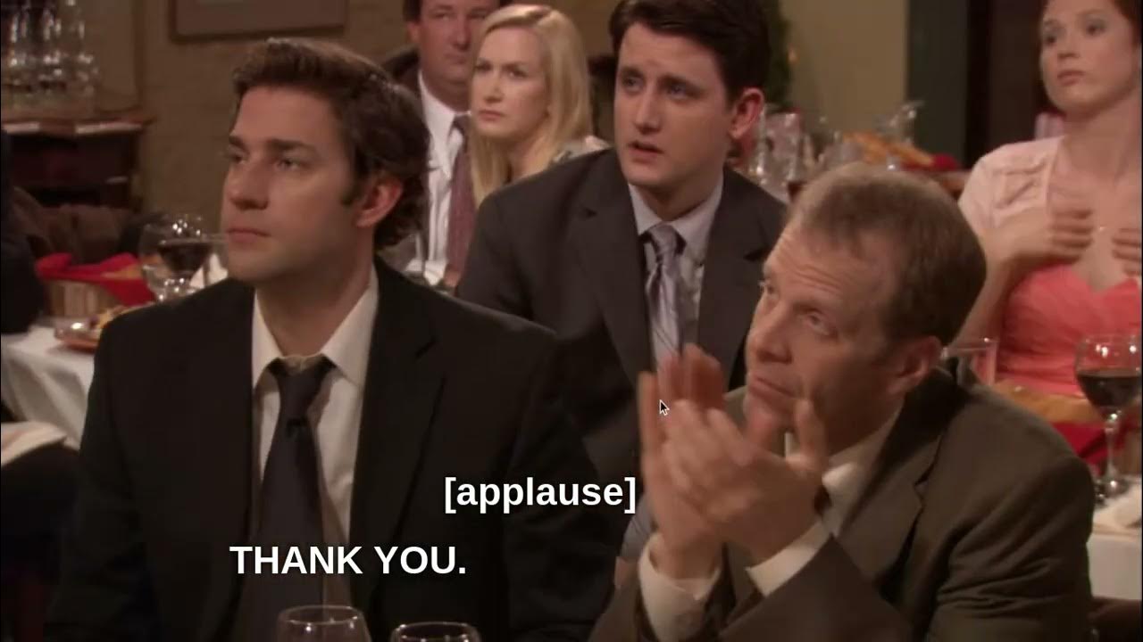 The office. Dwight throws dundie in garbage YouTube