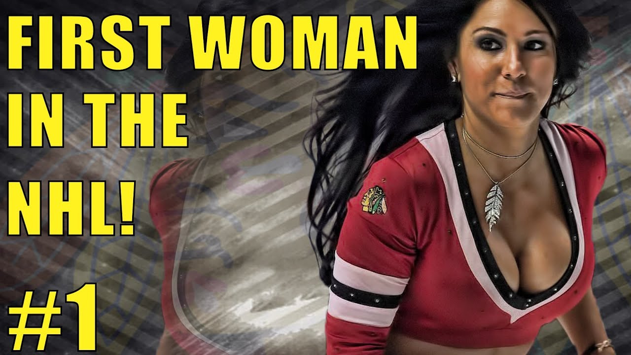 first woman to play in the nhl
