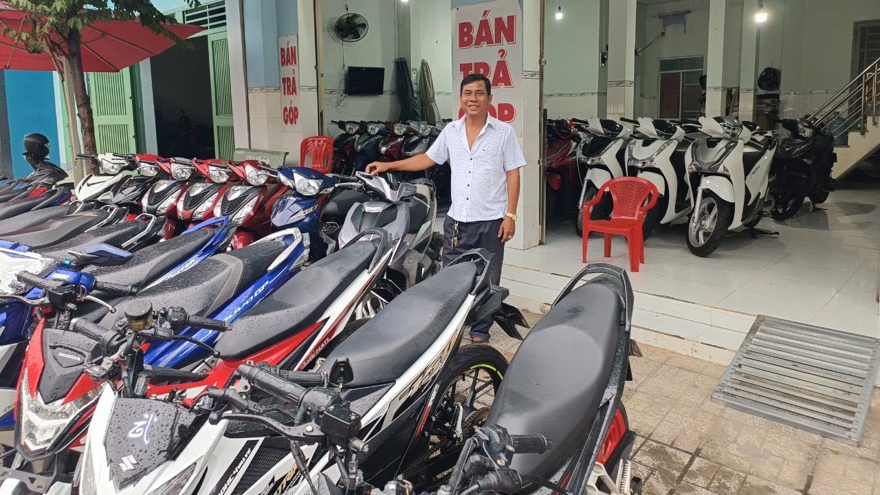 Kho xe máy cũ gần Tòa Thánh Tây Ninh lần đầu lên sóng Sirius 8tr Exciter 13tr Nouvo 6 9tr