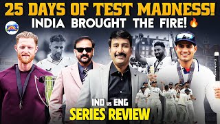 25 Days of Test Madness! India Brought the Fire! 🔥 | Series Review with Ramesh &amp; Nani