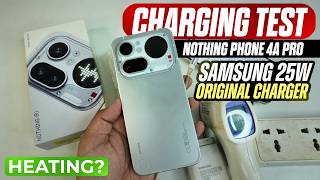 nothing phone 4a pro charging test with samsung 25w charger - shocking result  😱 screenshot 1