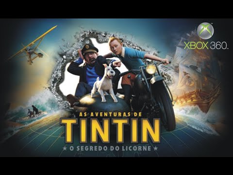 As Aventuras de Tintin o segredo do Licorne - O jogo (the game Tintim) -  Xbox 360 