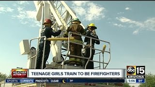 Goodyear Fire holds camp for teenage girls