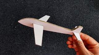 Making a Plane using cardboard [ from waste ]