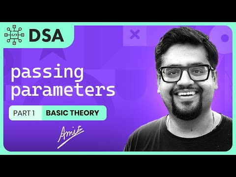 Parameter Passing Techniques | Call by value | Call by Reference | Part 1