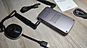 Lemorele Wireless 4K HD Transmitter & Reciever Kit (Unboxing)