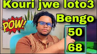 Boul Cho ki probab aswe a 13 Octobre 2026 Bengo: 50,68 kouri jwe loto3 chif biw Show9 Elton tv