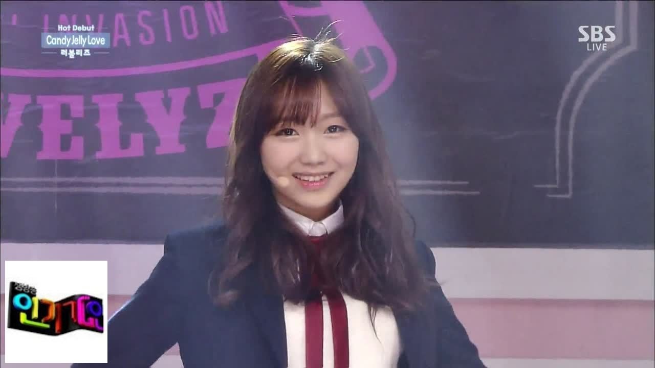[Lovelyz] Candy Jelly Love @ популярная песня Inkigayo 141116