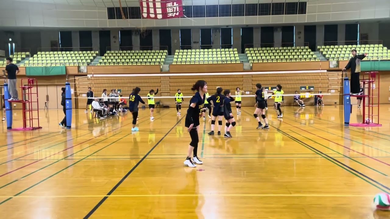 2026.02.23 建設リーグ女6 vs大林 2セット目