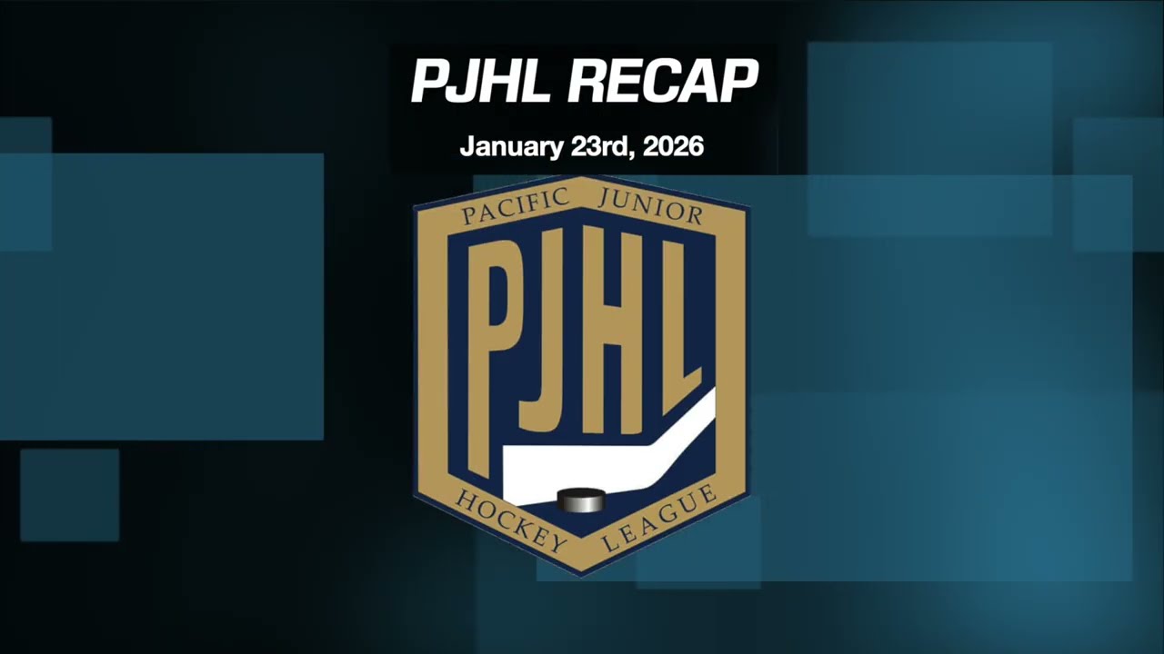 PJHL Recap - January 23rd, 2026