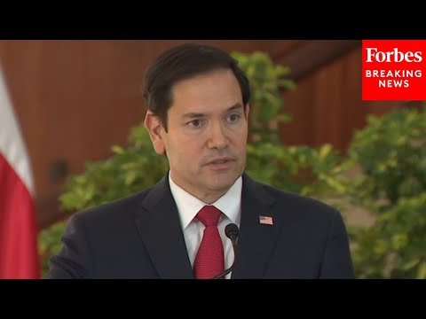 JUST IN: Secretary Of State Marco Rubio Holds Press Briefing After Assuming Control Of USAID