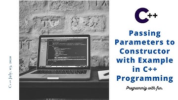 Lec#56 Passing Parameters to Constructor with Example in C++ Programming | C++ Tutorial in Urdu