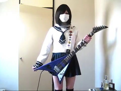 IRON MAIDENのACES HIGHを弾いてみた - YouTube
