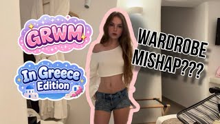 GRWM, HELP ME PICK MY OUTFIT IN GREECE!!!
