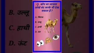 GK in Hindi | Top GK Questions | Interesting GK Quiz | All GK Study | #Shorts