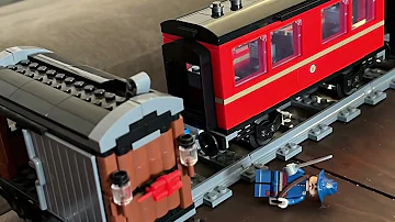 LEGO lone Ranger train crash/ butch cavendish death!!!