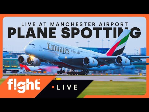 ♦️ LIVE Manchester Airport Plane Spotting - 17/07/25