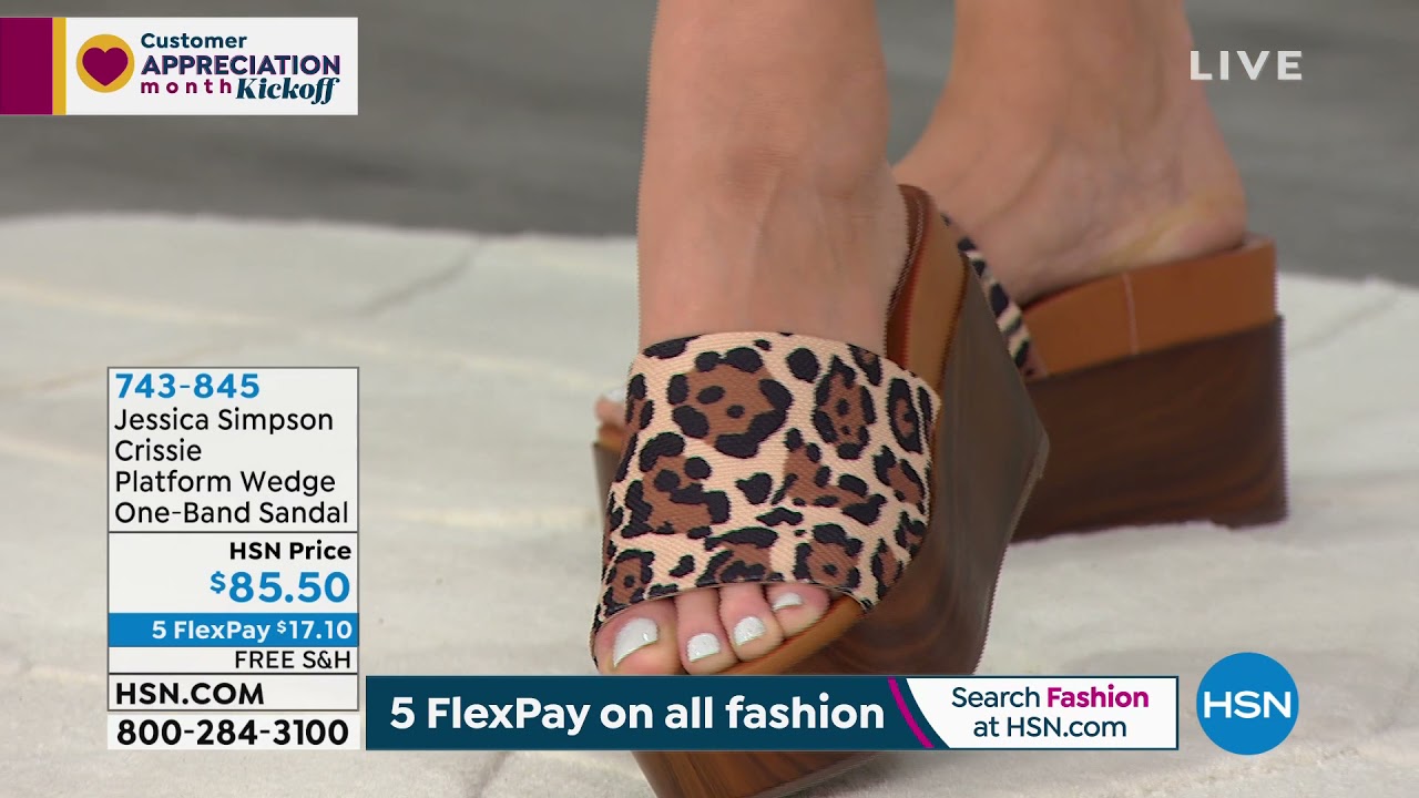 jessica simpson platform sandals