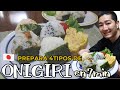 Preparar 4tipos de "ONIGIRI" en 7 min