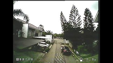 Tomoquads XBL 117 - Walkera RX-SBUSe range test around the neighborhood