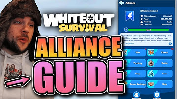 Make the best alliance [territory, technology, and more] Whiteout Survival