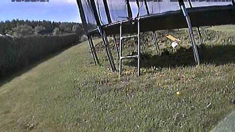 TBS GEMINI AIRGATES TRACK HOME MADE FIRST LAP :-) AND CRASH(DVR FATSHARK)