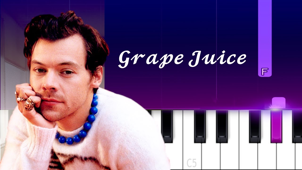 Harry Styles - Grapejuice  | Piano Tutorial